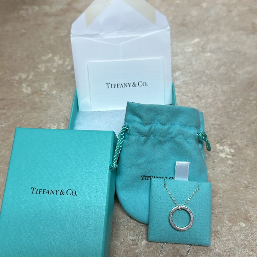 Tiffany and Co 1837 Circle Pendant